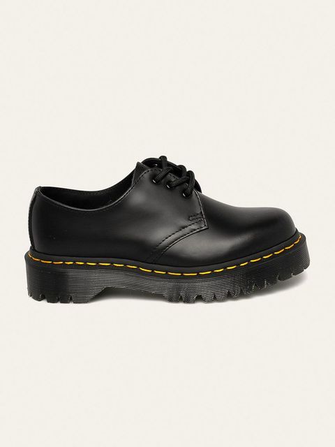 Dr. Martens półbuty skórzane 1461 Bex kolor czarny DM21084001 - zdjęcie produktu nr 1