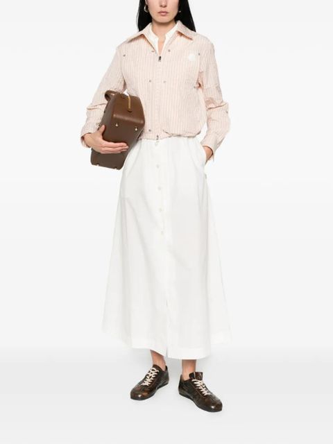 Moncler gingham-pattern buttoned shirt - Pink - zdjęcie produktu nr 2