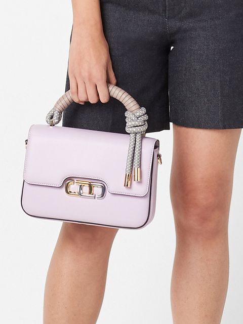 THE MARC JACOBS - Liliowa torebka do ręki The J Link - zdjęcie produktu nr 2