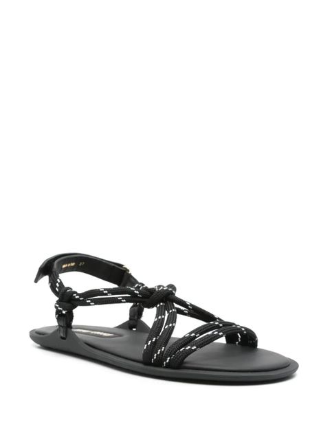 Miu Miu Nastro sandals - Black