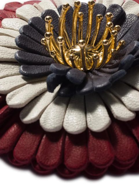 Miu Miu leather flower trick - Brown - zdjęcie produktu nr 2