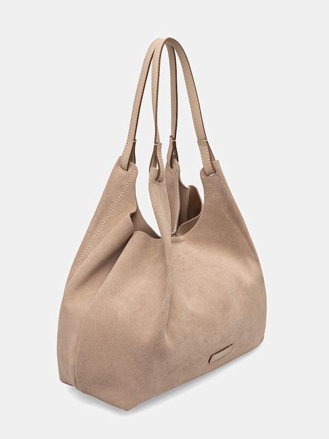 Gianni Chiarini torebka zamszowa DUA