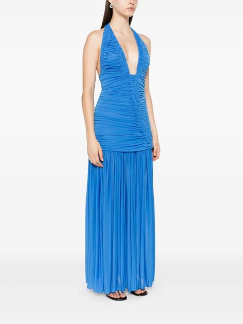 Christopher Esber Orion gown - Blue - zdjęcie produktu nr 2