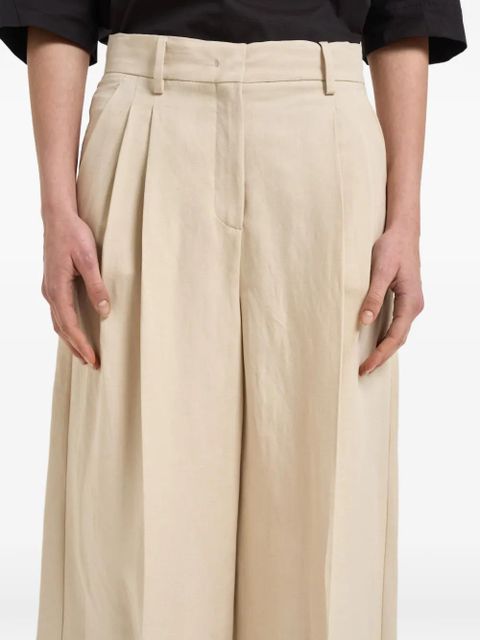 Weekend Max Mara pleated wide-leg trousers - Neutrals