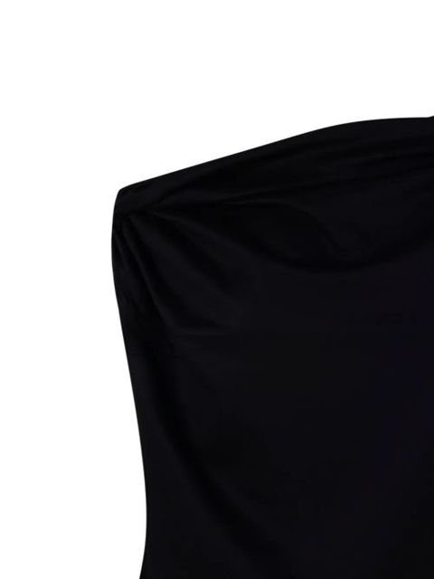 Róhe asymmetric sculptural top - Black