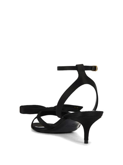 Balenciaga bow-detail sandals - Black