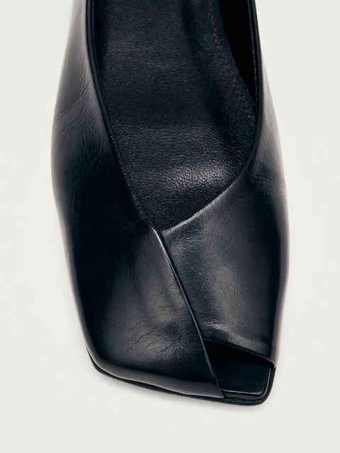 Alohas baleriny skórzane Katia