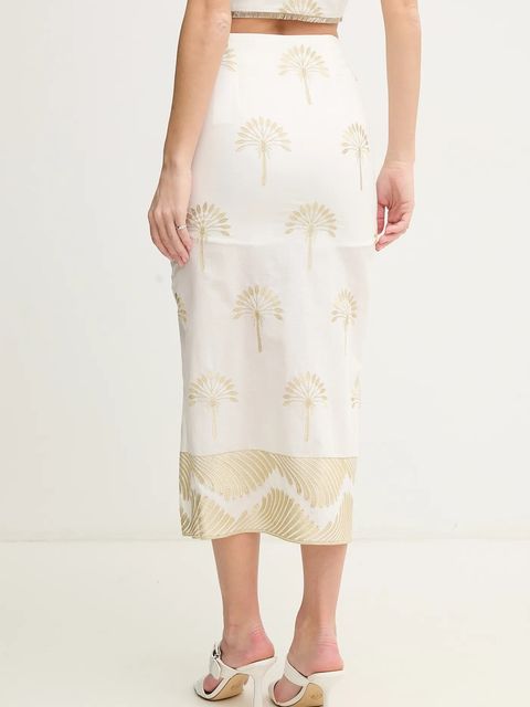 Simona Corsellini komplet damski kolor beżowy P25CPTG001