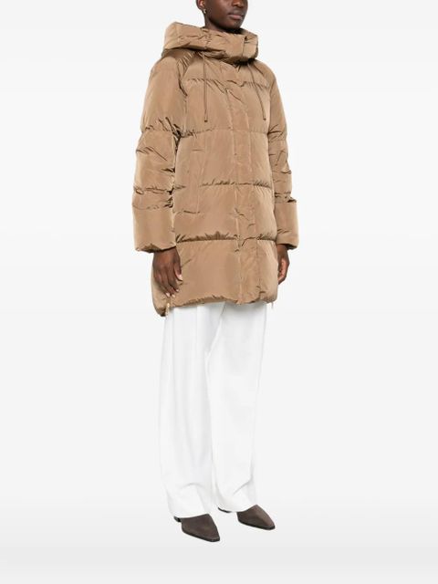 Weekend Max Mara hooded puffer coat - Brown