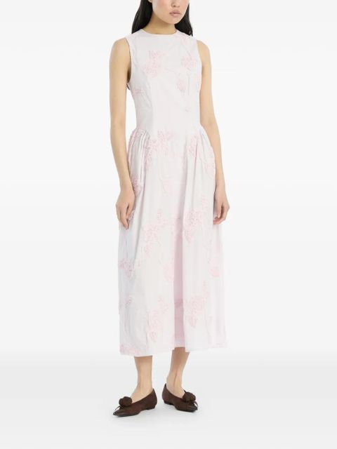 ROTATE BIRGER CHRISTENSEN flower midi dress - Pink - zdjęcie produktu nr 2