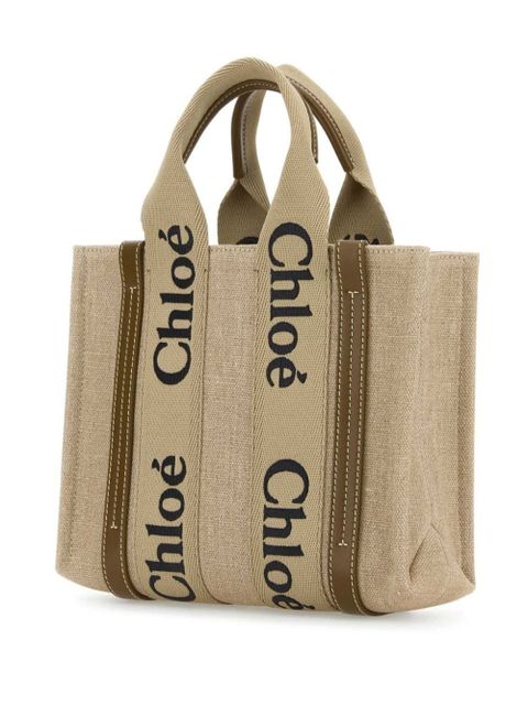 Chloé small Woody tote bag - Neutrals