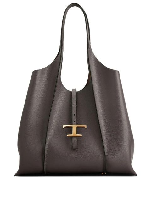 Tod's T Timeless shoulder bag - Grey - zdjęcie produktu nr 1