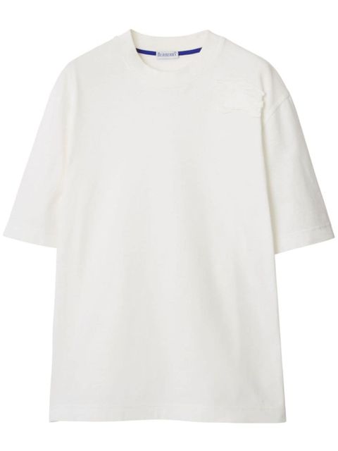 Burberry logo-appliqué cotton T-shirt - White - zdjęcie produktu nr 1