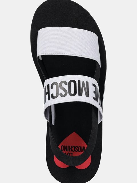 Love Moschino sandały damskie kolor biały JA16033G0MJN410A