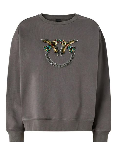 PINKO embellished sweatshirt - Grey - zdjęcie produktu nr 1