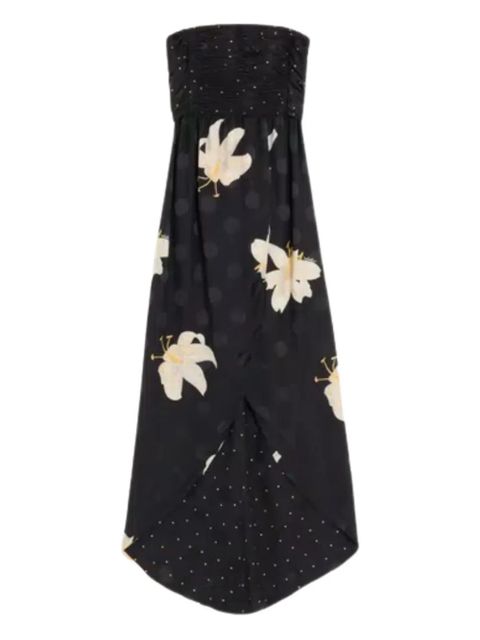 Valentino Garavani Apres L'Hiver Lilium-pattern gown - Black - zdjęcie produktu nr 1