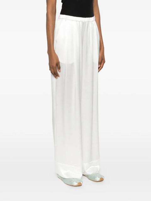 Eleh elasticated trousers - White
