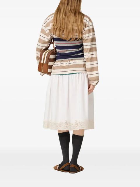 Miu Miu striped top - Green