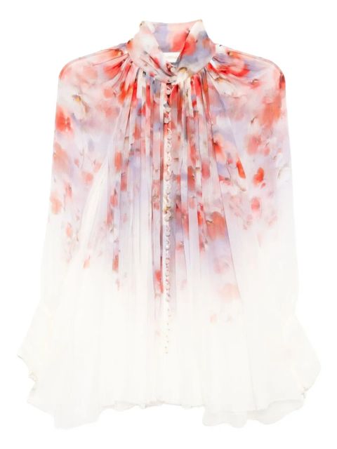 ZIMMERMANN Crush shirt - White