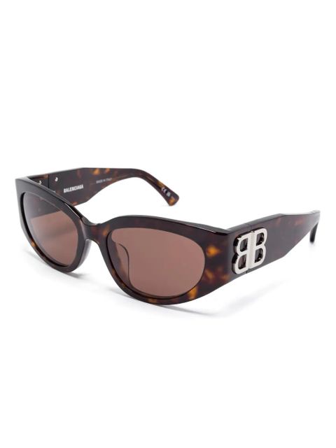 Balenciaga Eyewear Bossy sunglasses - Brown
