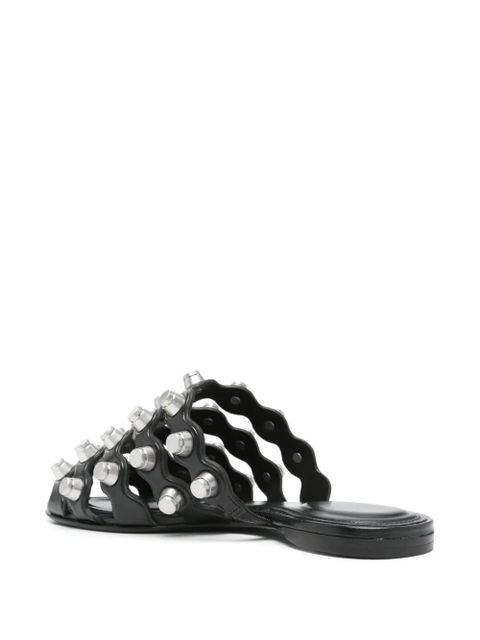 Alexander Wang Rexa Cage slides - Black - zdjęcie produktu nr 2