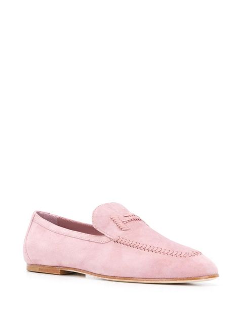 Tod's woven logo loafers - Pink - zdjęcie produktu nr 2