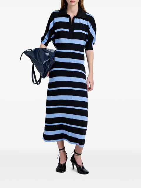 Proenza Schouler Solana midi dress - Blue - zdjęcie produktu nr 2