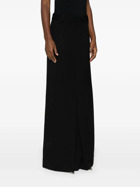 Victoria Beckham A-line maxi skirt - Black