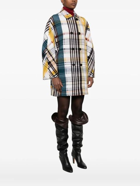 Missoni wool double-breasted coat - White