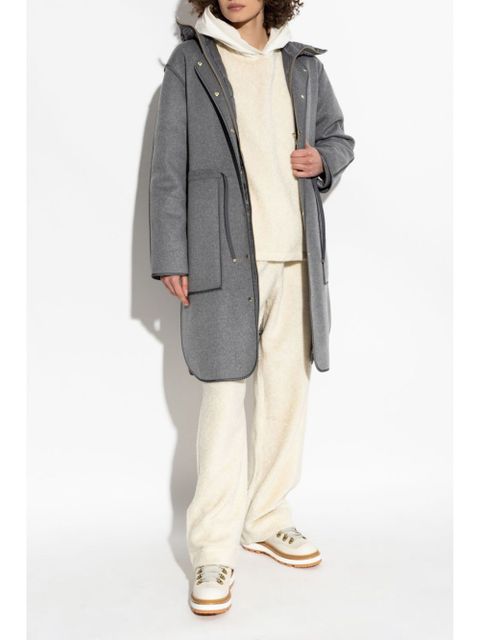 Moncler Bonrepos down coat - Grey - zdjęcie produktu nr 2