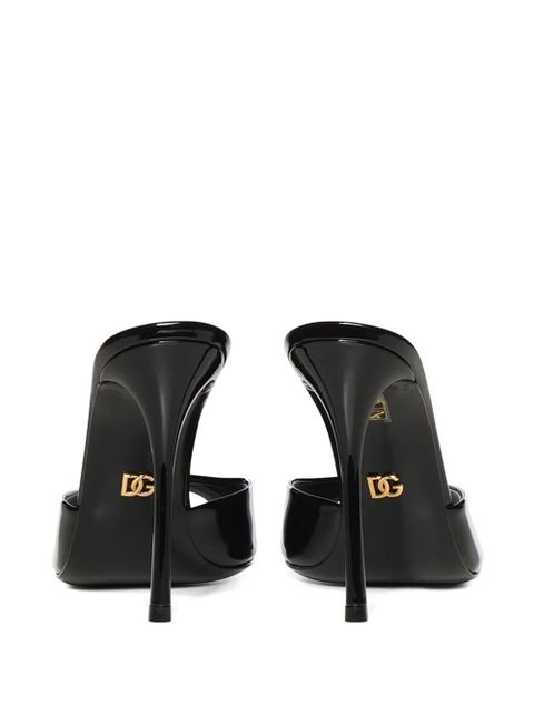Dolce & Gabbana Keira leather sandals - Black