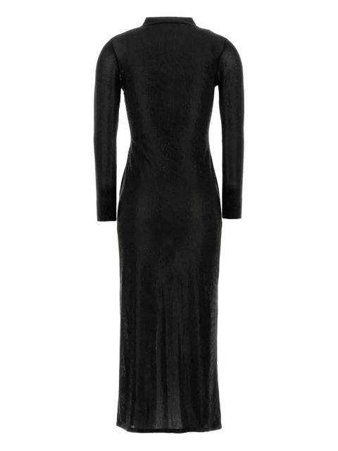 Alexander Wang embellished long shirt dress - Black - zdjęcie produktu nr 2