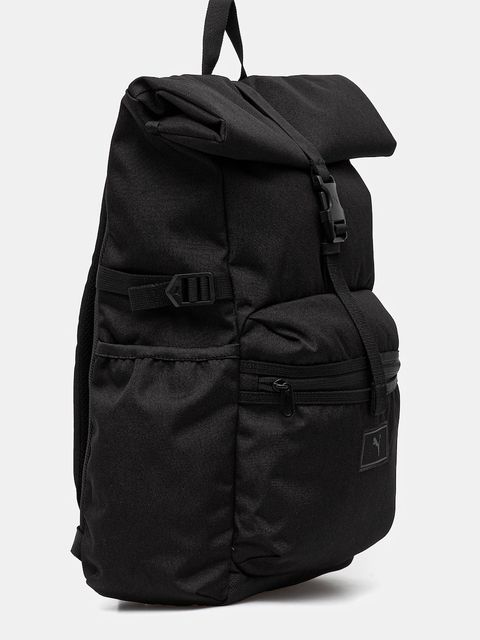 Puma plecak kolor czarny duży gładki 91875