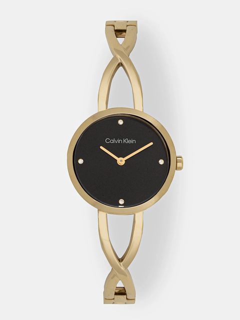 Calvin Klein zegarek damski kolor złoty 25100059 - zdjęcie produktu nr 1
