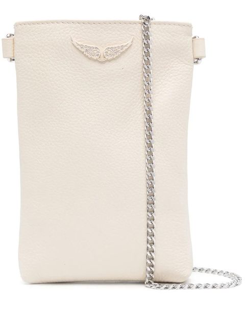 Zadig&Voltaire Rock leather phone pouch - Neutrals - zdjęcie produktu nr 1