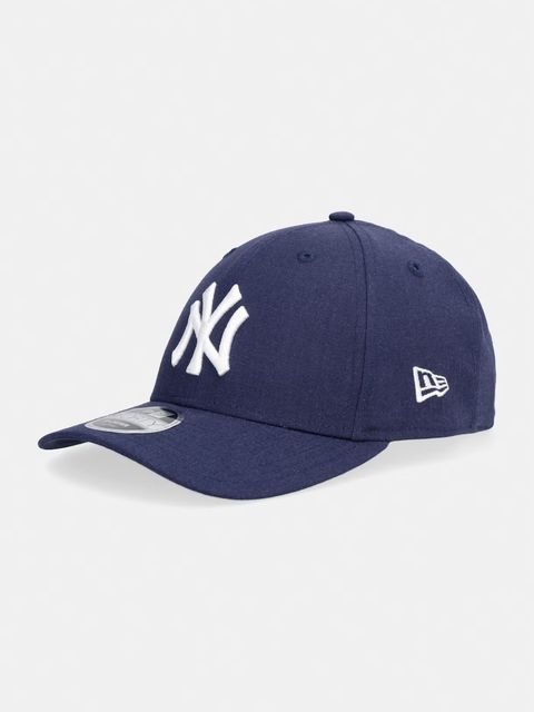 New Era czapka z daszkiem z dodatkiem lnu LINEN 940 MC NYY - zdjęcie produktu nr 2