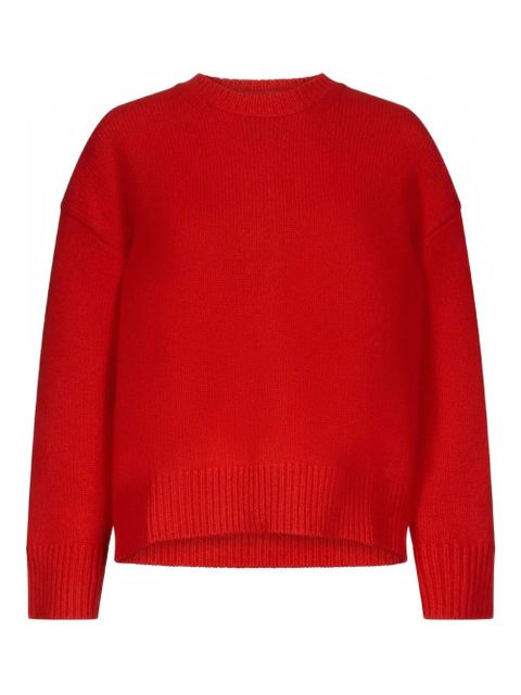 LouLou de Saison Pia drop-shoulder sweater - Red - zdjęcie produktu nr 1