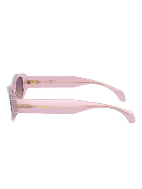 Versace Eyewear geometric-frame sunglasses - Pink