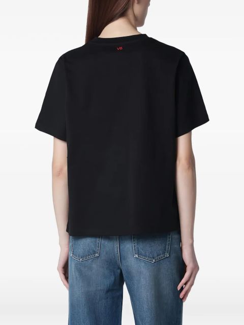 Victoria Beckham crew-neck T-shirt - Black