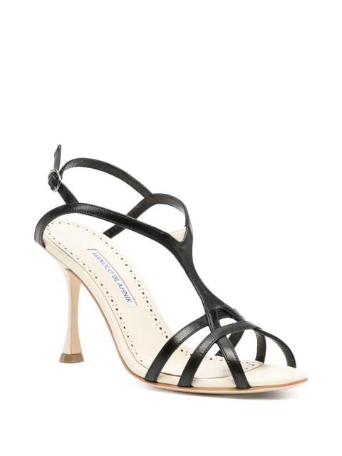 Manolo Blahnik 100mm Strappy sandals - Black - zdjęcie produktu nr 2