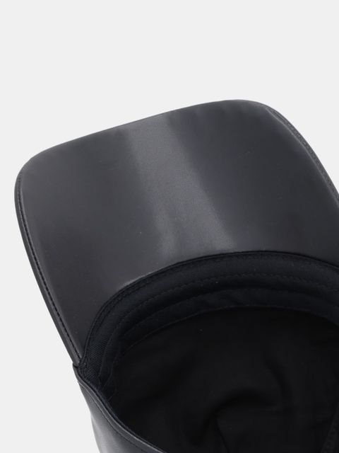 Patrizia Pepe czapka z daszkiem kolor czarny 2F0096 E005