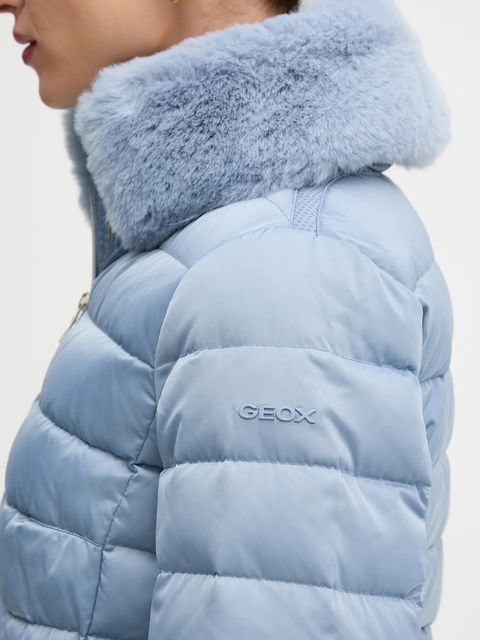 Geox kurtka puchowa BETTANIE kolor niebieski zimowa W5626T T3122