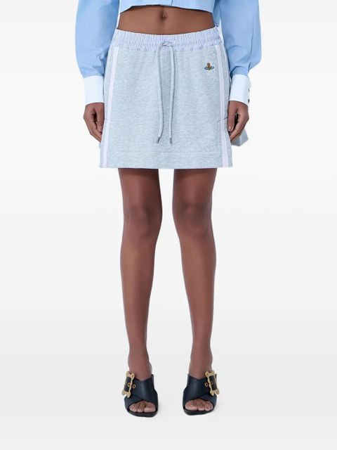 Vivienne Westwood side-stripes mini skirt - Grey - zdjęcie produktu nr 1