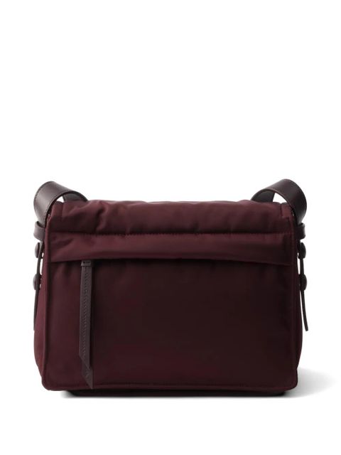 Prada Traveller small padded Re-Nylon shoulder bag - Red - zdjęcie produktu nr 2