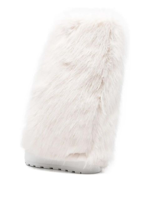 Casadei trimmed ankle boots - White - zdjęcie produktu nr 2