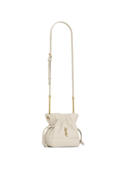 Saint Laurent mini Jamie bucket bag - White
