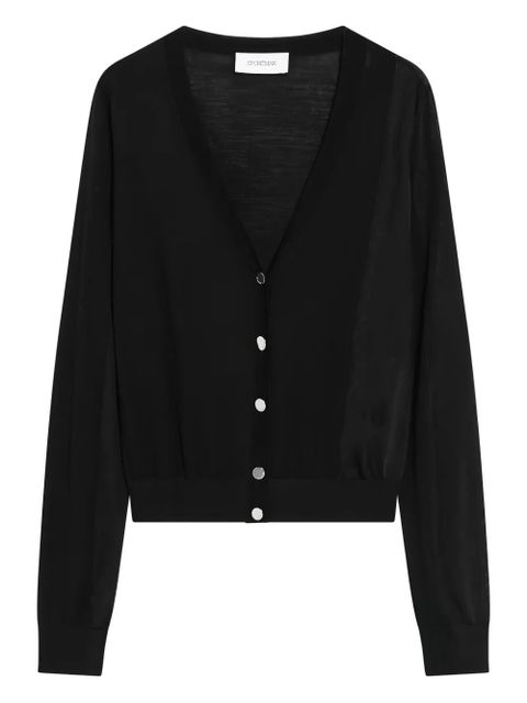 Sportmax buttoned cardigan - Black - zdjęcie produktu nr 1