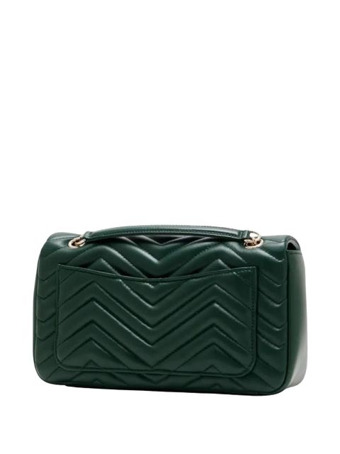 Gucci medium GG Marmont chevron shoulder bag - Green - zdjęcie produktu nr 2