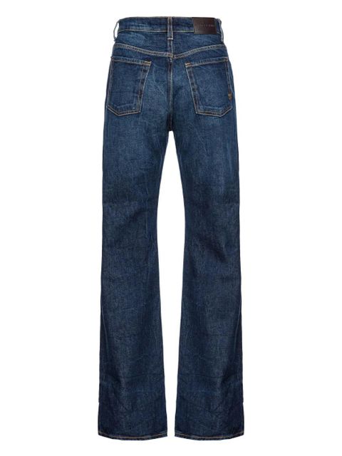PINKO Wanda cotton-blend jeans - Blue - zdjęcie produktu nr 2