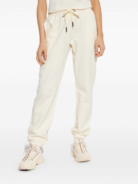 Moncler logo-patch track pants - Neutrals
